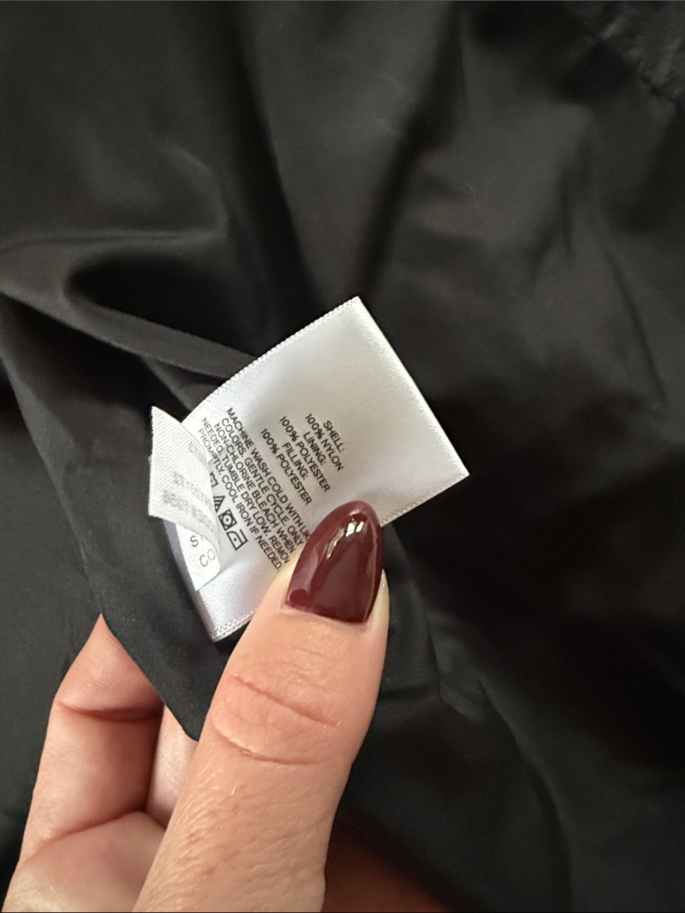 Express Black Lighweight Quilted Puffer Jacket Size Medium NWOT - Picture 7 of 11